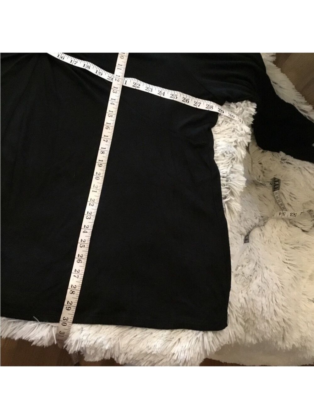 LANE Bryant Illusion Collection Woman’s  size 30/32 black long sleeve tee - Picture 5 of 12